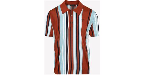 prada striped polo|prada polo shirts.